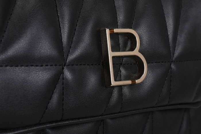 Lucky Bees Bolso de Hombro Negro en Polipiel